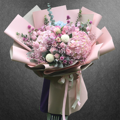 喀什和田阿图什同城鲜花速递情人节母亲节生日礼物抖音网红混搭花