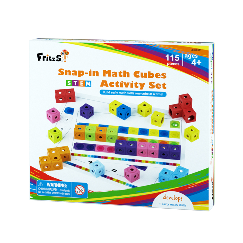 FritzS儿童玩具STEM数学逻辑思维益智积木宝宝早教算术神器加减法