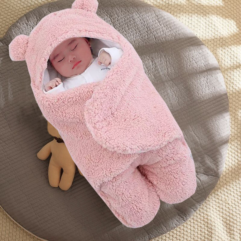 婴儿包被春秋冬季新生儿抱被用品刚出生宝宝衣服外出加厚睡袋