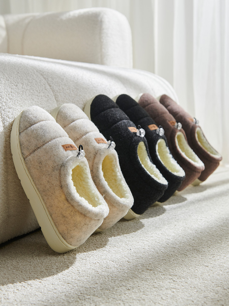 包跟棉拖鞋男士冬天室内家居家用防滑保暖加绒加厚冬季月子棉鞋女
