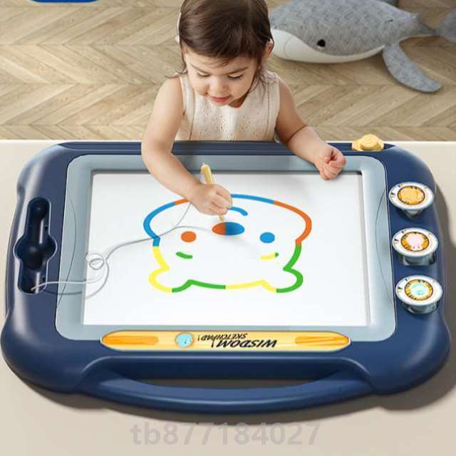 宝宝大磁性画画岁号家用写字板1涂鸦板2彩色玩具幼儿儿童3板磁力-