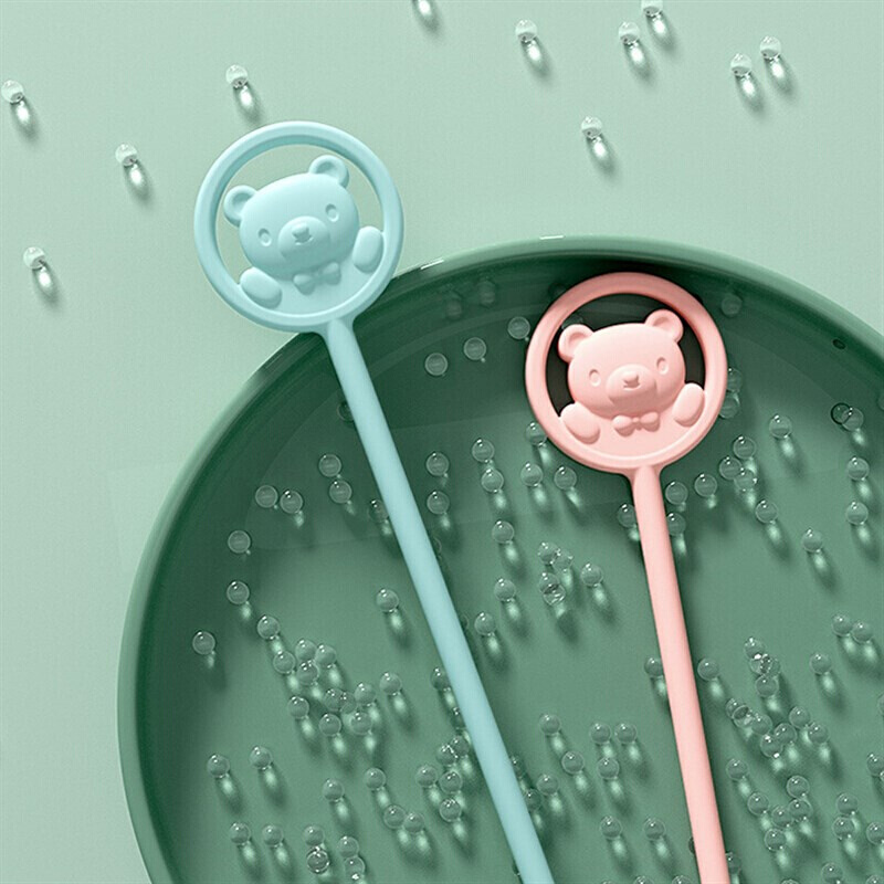 搅拌棒婴儿感温可爱搅拌卡通变色柄日式加长宝宝奶粉调奶器牛奶