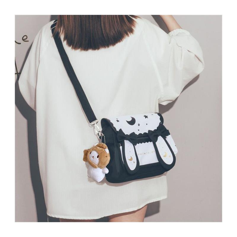 包包小众设计斜挎包可爱萌日系小孩童时尚布袋超火腰包ins少女心