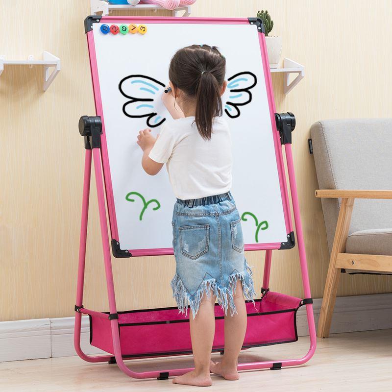 0P534qQ3画画板黑板墙宝幼儿童学生家学写小字磁性水笔宝可擦白板