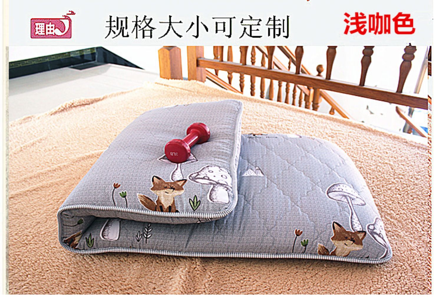 幼儿园床垫加厚儿童小学生午睡床褥宝宝垫被定制可水洗折叠双面用