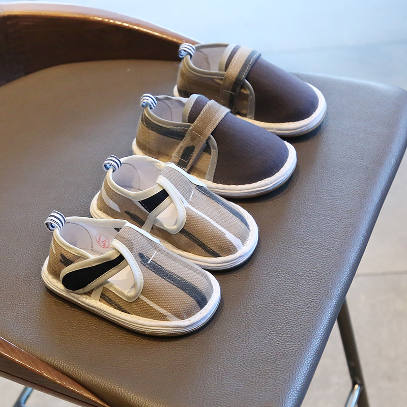 老北京儿童布鞋1-3岁女宝宝千层底女童手工单鞋小孩2婴儿男童软底