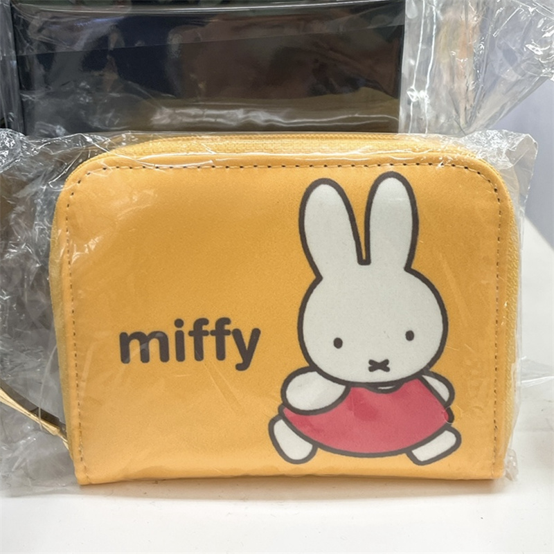 日本购展会限定miffy米菲拉链小钱包卡包 北京现货