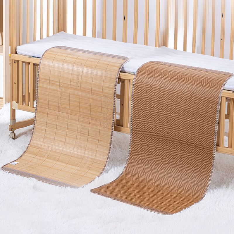 婴儿凉席夏季透气可洗睡s两面可用竹席适合宝宝床的幼儿园床垫两
