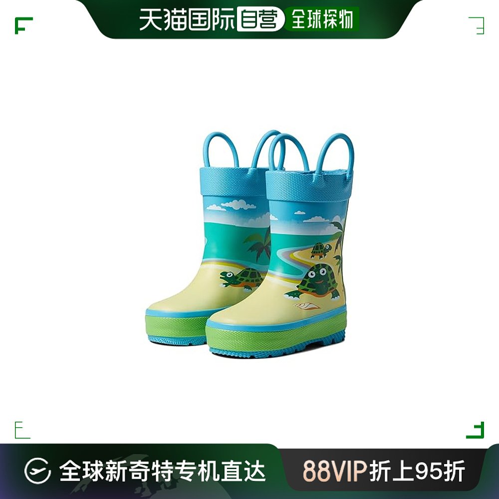 香港直邮潮奢 kamik 女童 Turtles 雨靴(婴儿/学步婴童/小童)童鞋