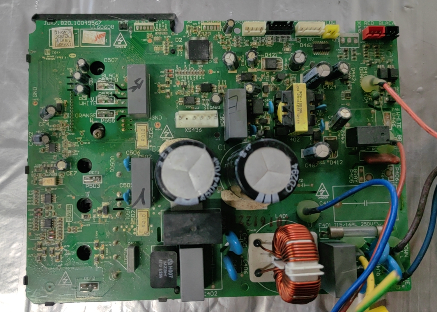 适用于惠而浦变频空调外机板变频板主板JUK7.820.10049567