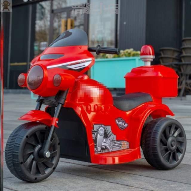 孩子骑三轮三岁岁3的可电动车以上人摩托车&仿真坐儿童玩具车车