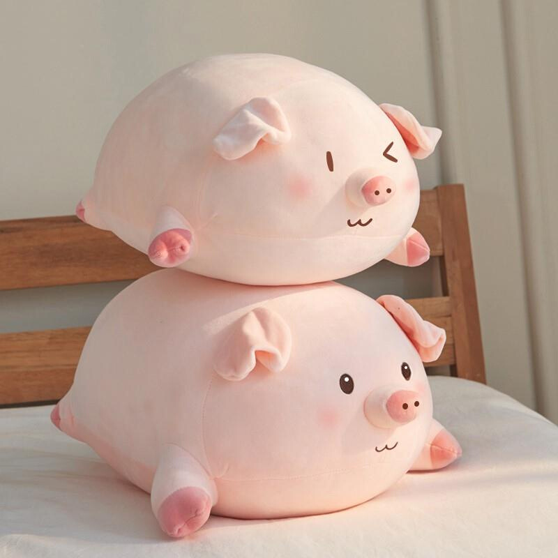 猪公仔可爱毛绒玩具小猪布娃娃陪睡觉玩偶抱枕床上超软女生日礼物