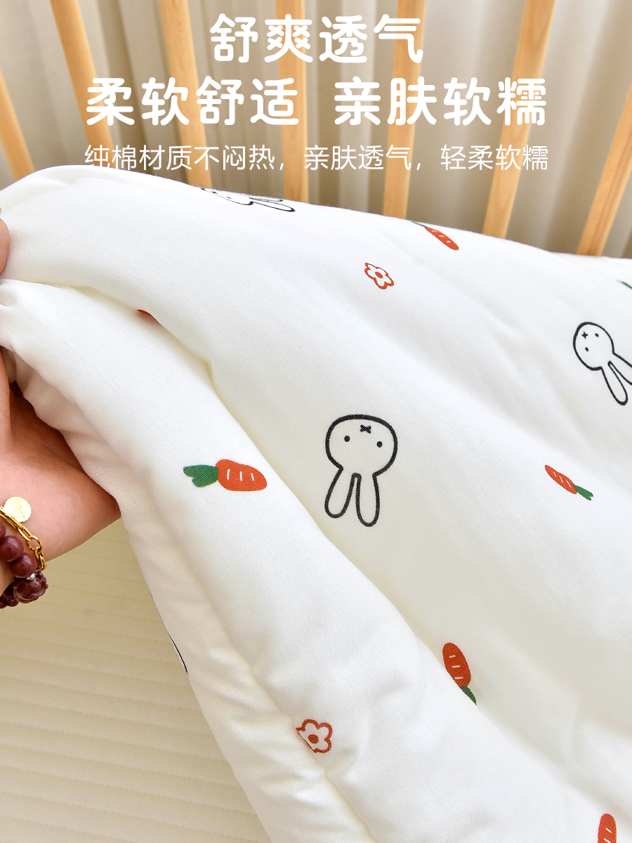 新品幼儿园床垫被午睡专用小褥子芯宝宝秋冬季婴儿童拼接床褥垫可