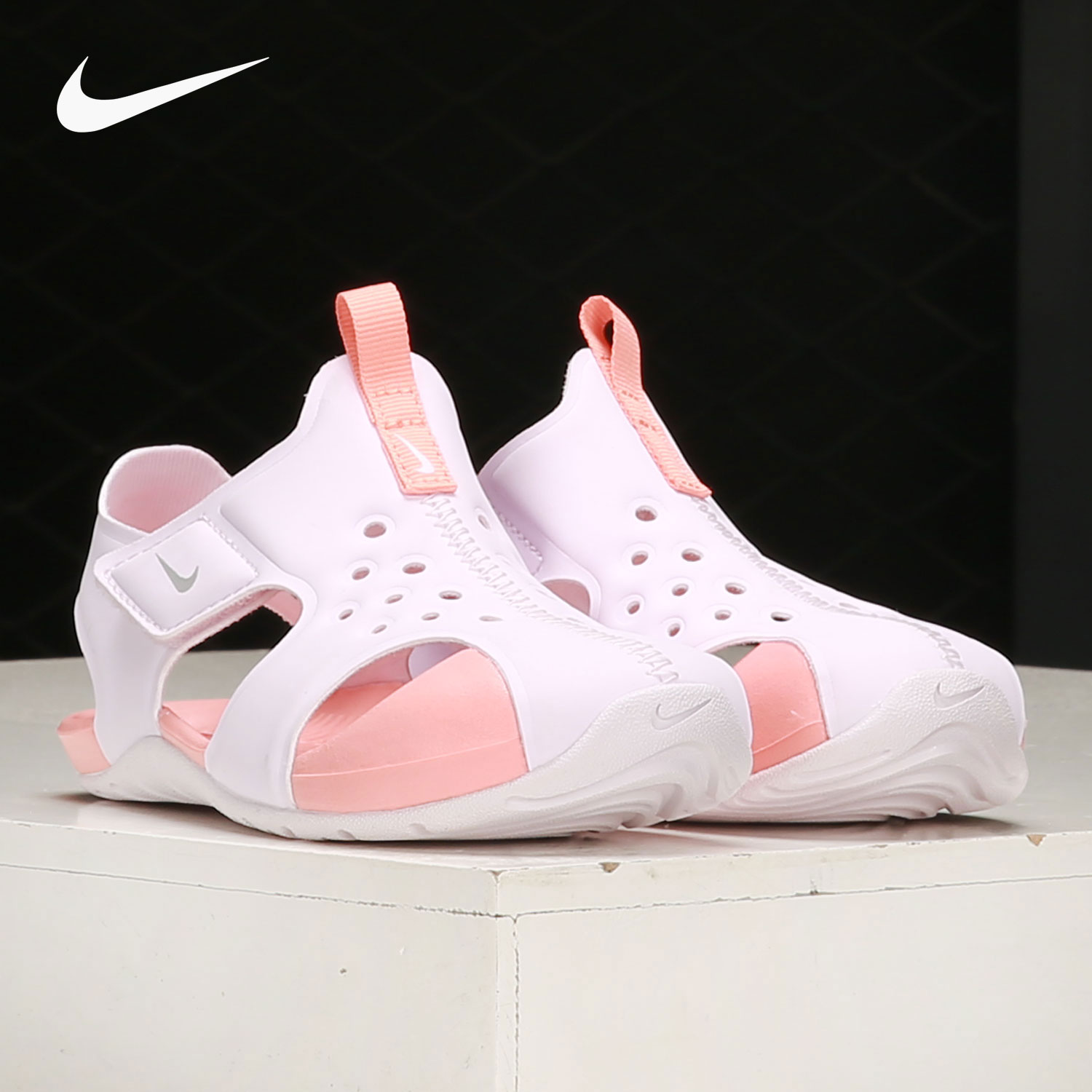 Nike/耐克Sunray Protect 2 (TD) 婴童透气运动凉鞋 943827-503