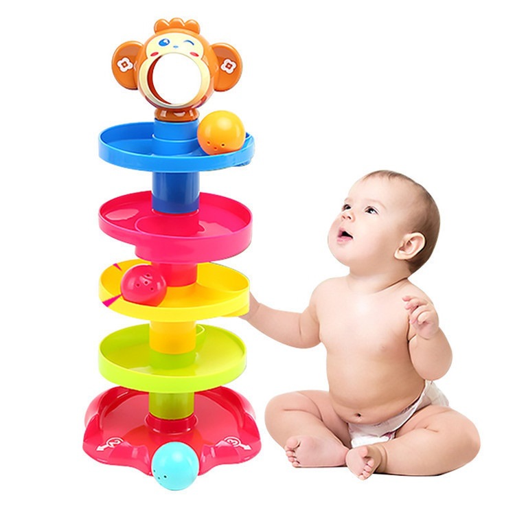 皇儿益智滚滚球早教手抓球宝宝玩具0-1岁婴儿玩具0-3-6-12个月