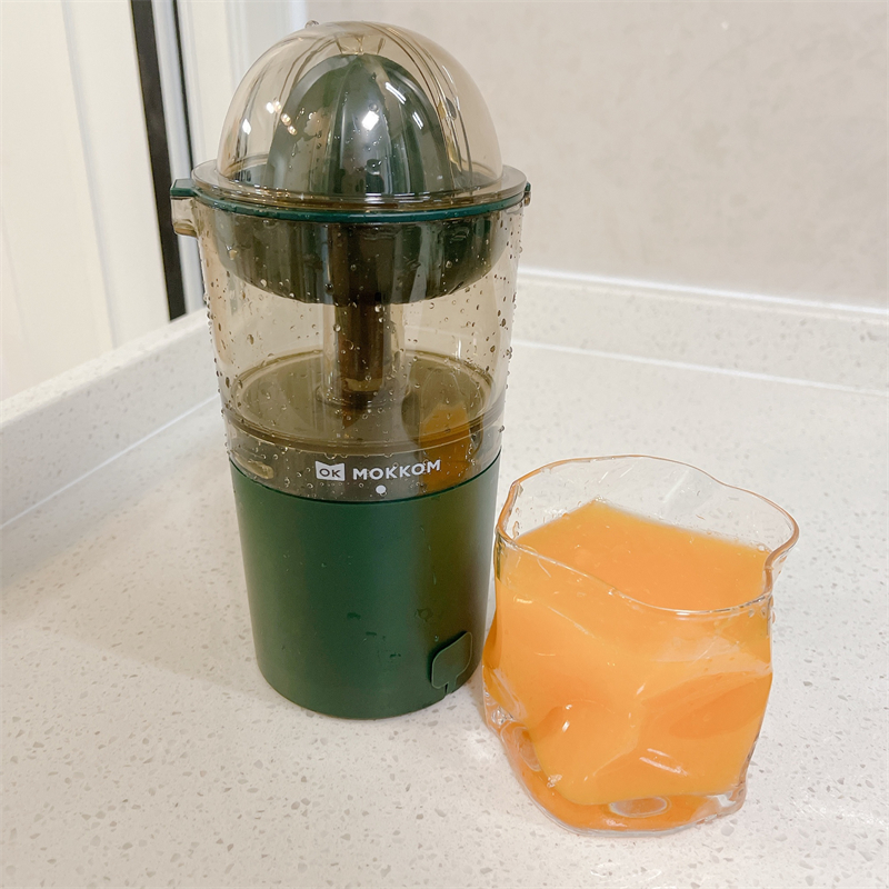 mokkom磨客橙汁机小型家用全自动电榨汁炸果汁橙子压榨器渣汁分离