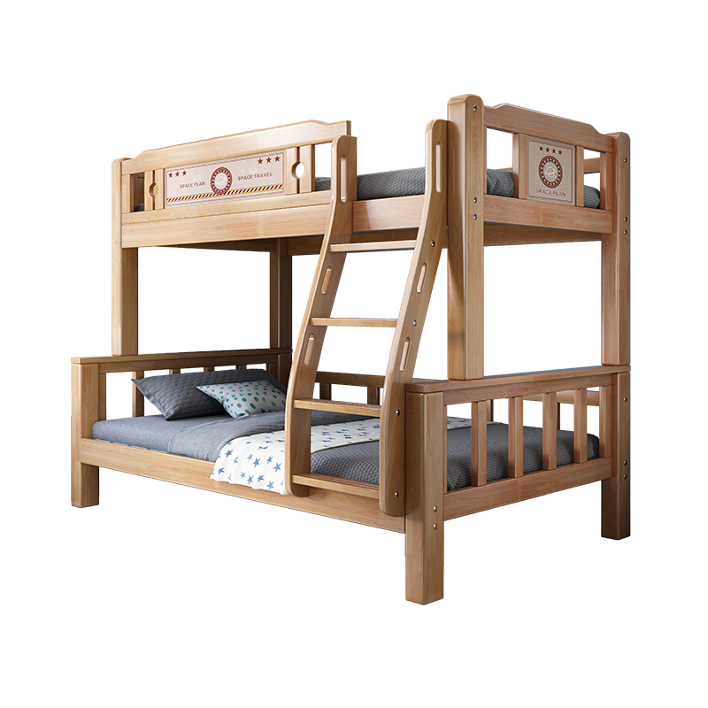 高架床上下床子母床两层儿童床i母子床双层多功能双人全实木大人