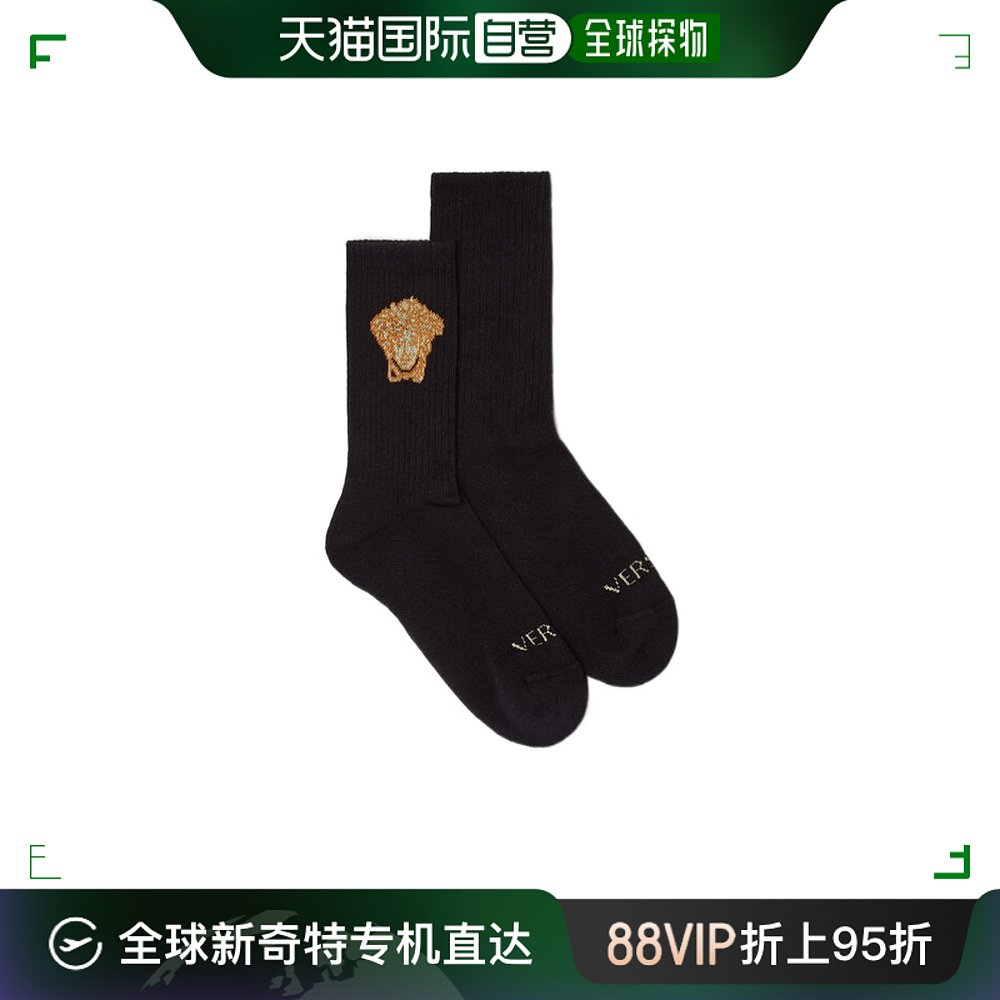 香港直邮VERSACE 男童袜子 10003841A033202B150