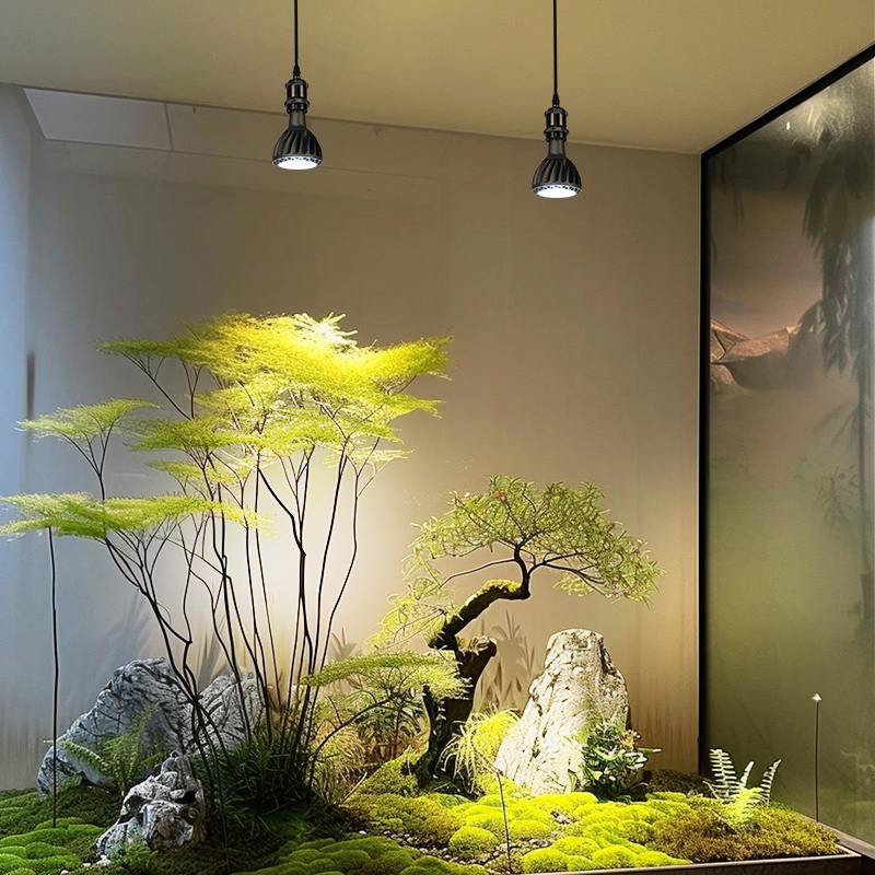 光联天下全光谱自然光室内植物补光灯鱼缸吊灯水陆缸水杨梅生长灯