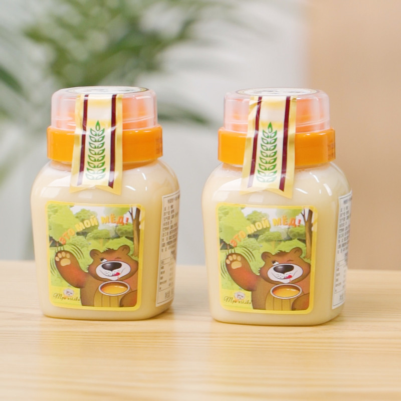 儿童蜂蜜俄罗斯原装进口特里普乔卡椴树蜜可干吃野生纯正天然食品
