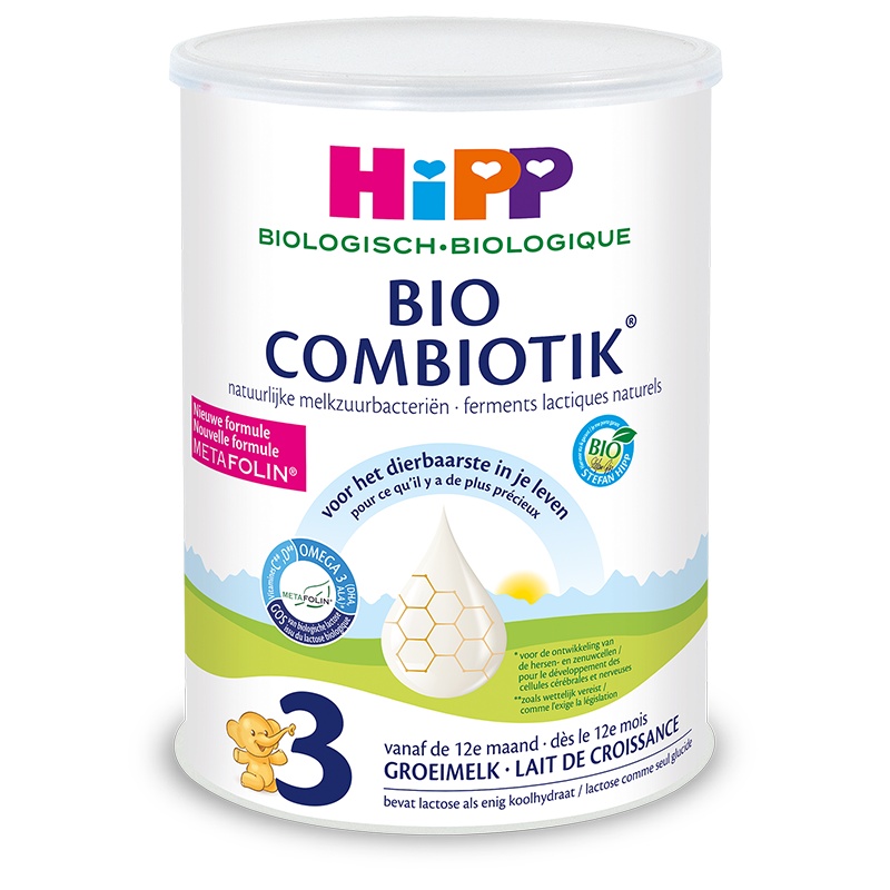 HiPP喜宝荷兰至臻版有机益生菌幼儿儿童成长奶粉1段2段3段4段800g
