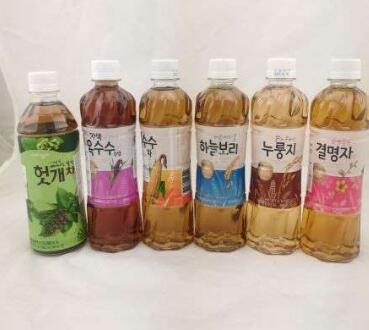 WOONGJIN韩国进口熊津夏日0卡茶类饮料大麦谷类茶饮料0脂肪