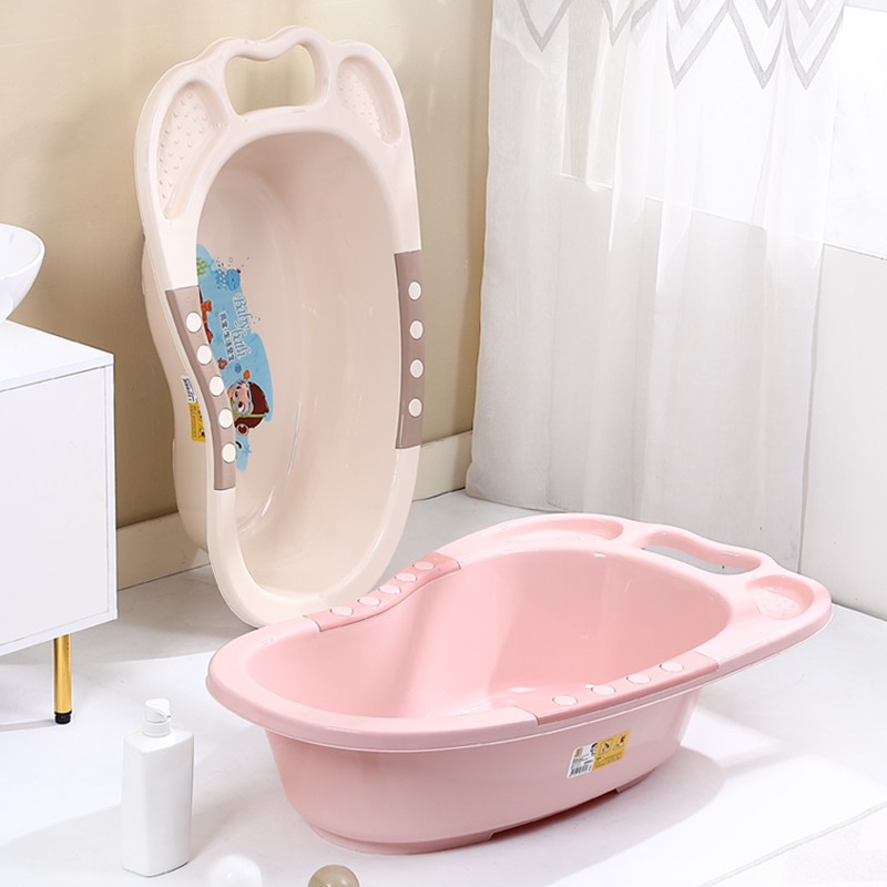 亮宝婴儿洗澡沐浴盆桶可坐躺大号家用新生幼儿童游泳小孩大童用品