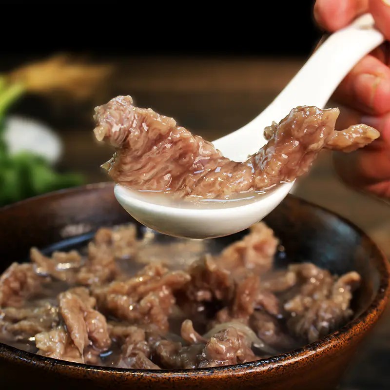 牛肉羹闽南泉州小吃手打新鲜牛肉滑舌尖美味传统老手艺 250g