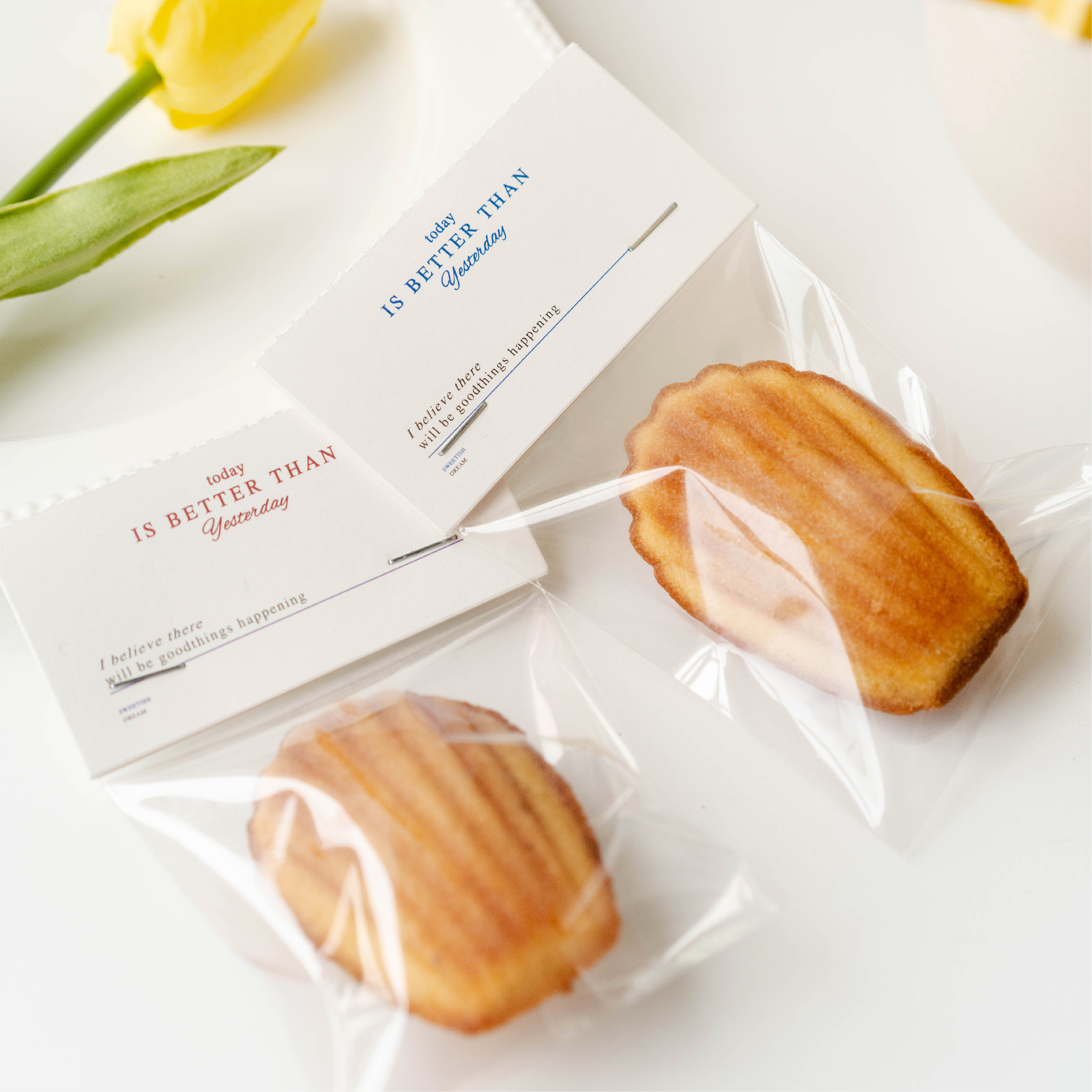 网红日式卡纸页眉饼干包装袋子烘焙牛轧糖雪花酥曲奇透明打包定制