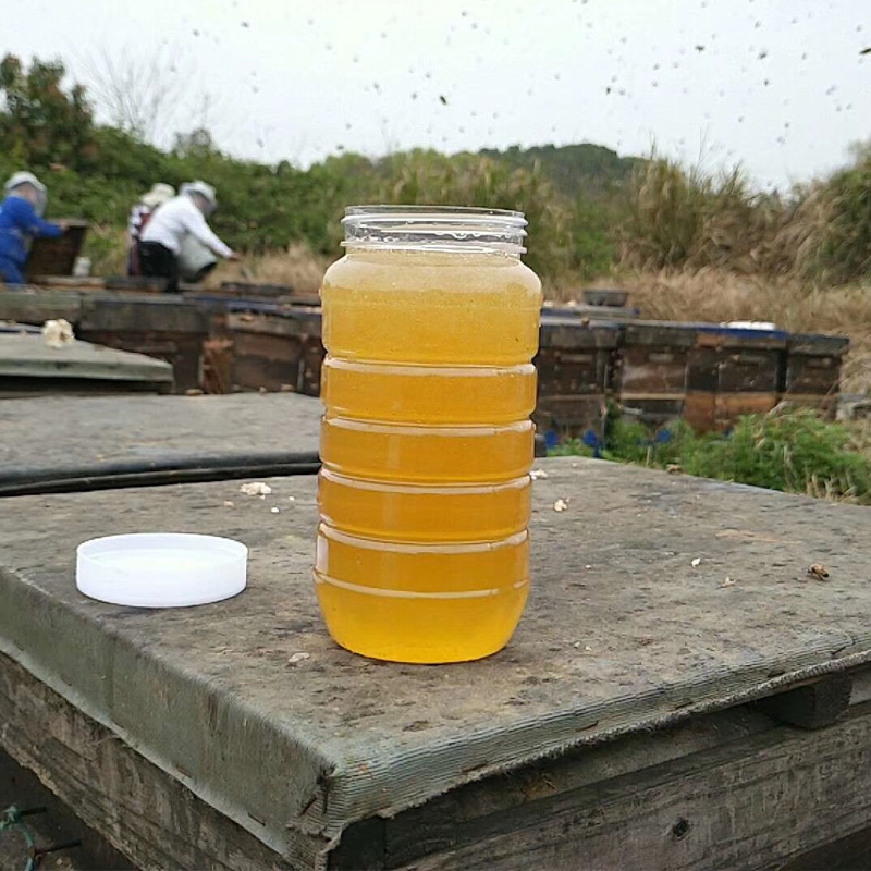 峰蜜纯正农家自产油菜花蜜天然野生蜂巢窝原蜜2斤装1000g深山蜂蜜