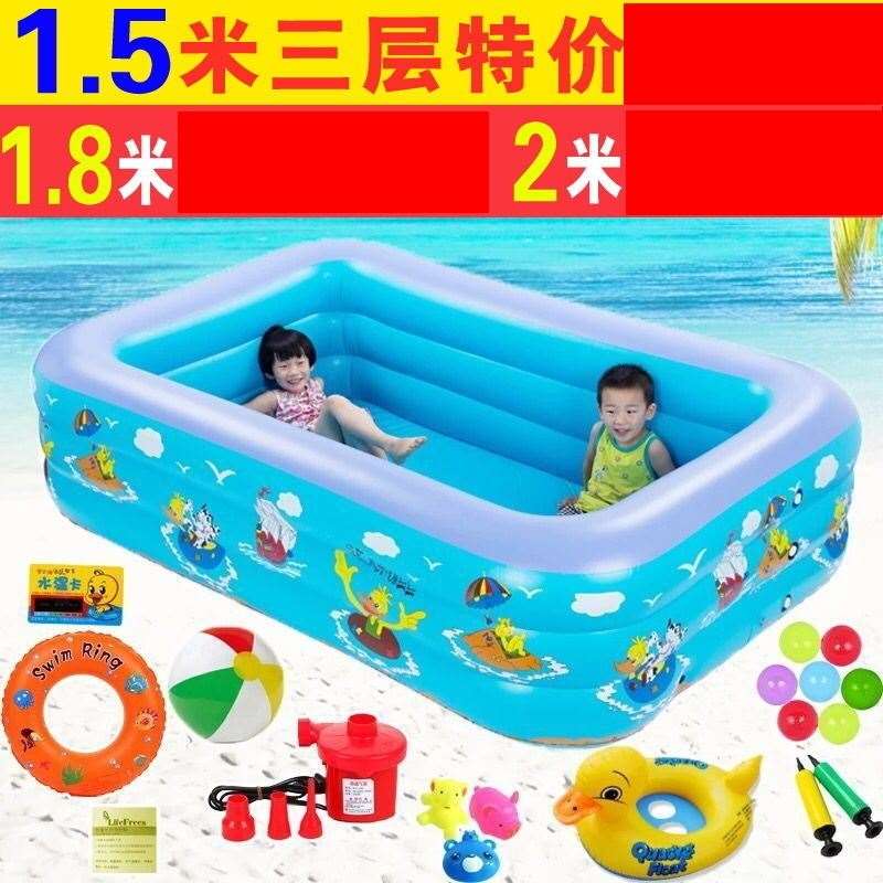 超大洗澡盆室外大号充气游泳池加厚婴幼儿大型家庭儿童大人游泳桶
