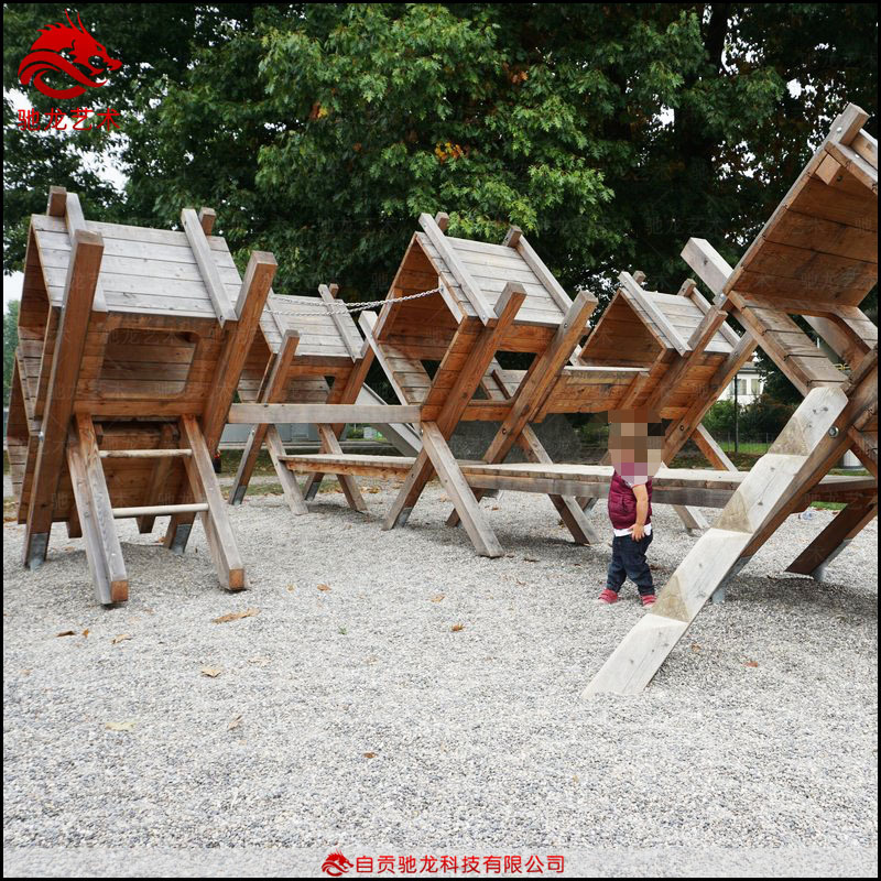 木质无动力乐园游乐设备儿童拓展体育游乐设施实木大型原木装置