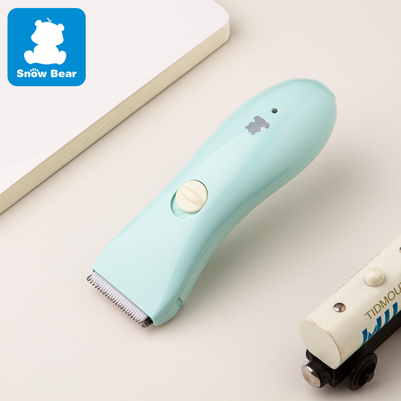 新款小白熊理发器超静音宝宝剃头神器儿童电推剪充电家用