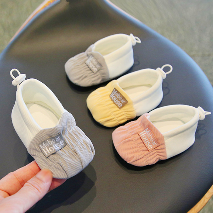 春季婴儿软底鞋子8个月1岁女宝宝婴童室内学步鞋鞋袜春秋休闲步前