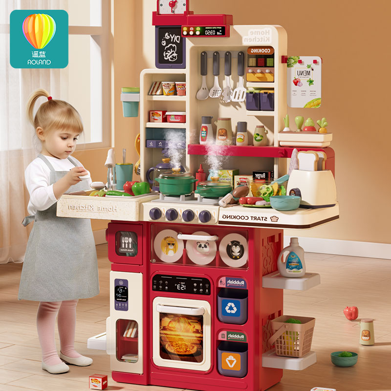 六一节礼物儿童厨房玩具过家家做饭仿真套装宝宝小女孩3一6岁生日