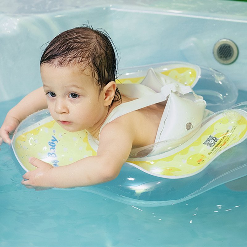 日本婴儿游泳圈趴圈婴幼儿童脖圈腋下浮圈宝宝新生0-4岁防翻坐圈