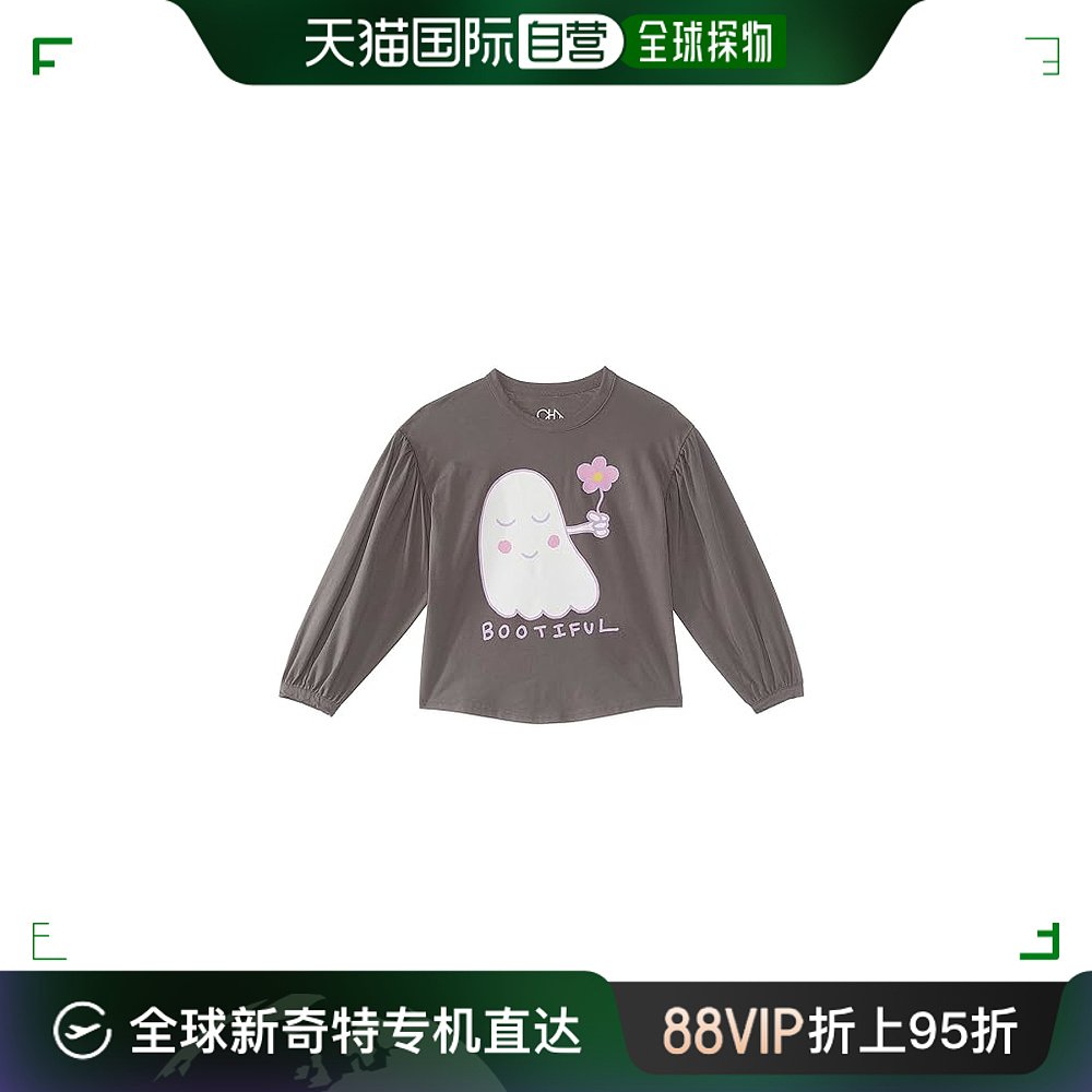 香港直邮潮奢 chaser 女童 Bootiful 长袖T恤(儿童/青年)童装