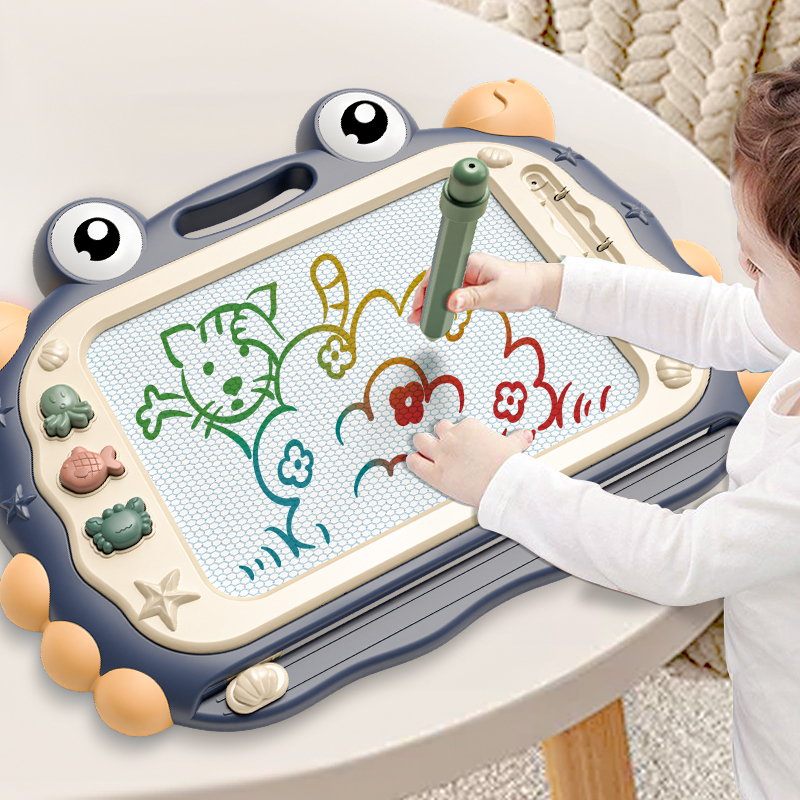 儿童画板家用幼儿磁性写字板2涂鸦3磁力一岁宝宝画画玩具画写板大