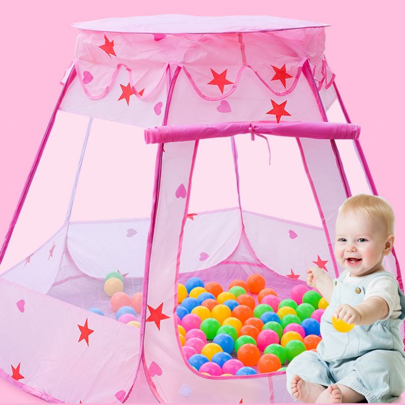 速发Foldable Play Tent Kids Indoor outdoor Baby Ball Pool Pl