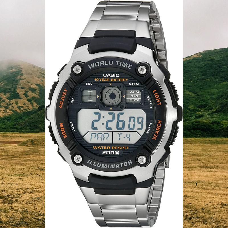 CASIO卡西欧日韩腕表AE2000WD1AV男款专柜2024新款代购美国款手表
