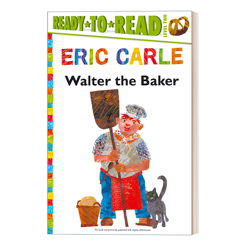 英文原版 Walter the Baker 面包师沃尔特 Ready-to-Read Level 2分级读物 Eric Carle 卡尔爷爷儿童绘本 英文版 进口英语原版书籍