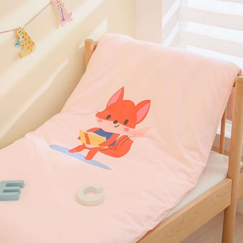 婴儿床垫幼儿园宝宝午睡褥子儿童床褥垫被A类针织垫套软垫芯拆洗