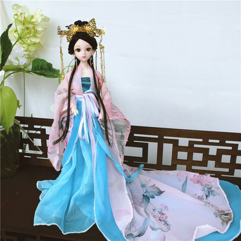 古装娃娃比巴比30厘米古风仙女中国风汉服娃娃儿童玩具生日礼物