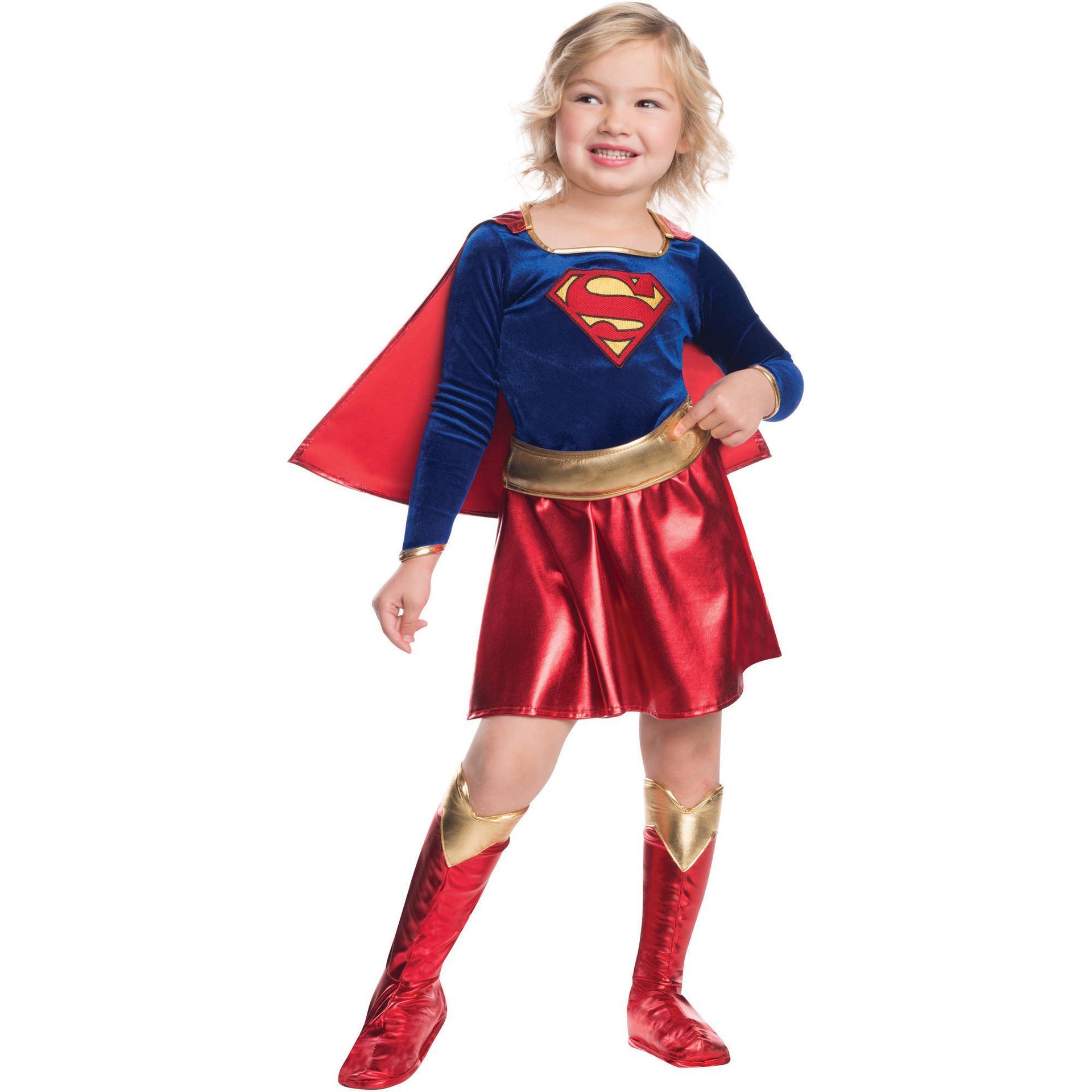 超女连衣裙supergirl超女TUTU裙女童演出cosplay服