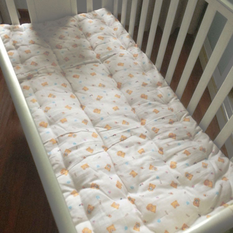 定做手工纯棉花幼儿园童婴t宝宝垫被学生新特价加厚床褥子冬夏包
