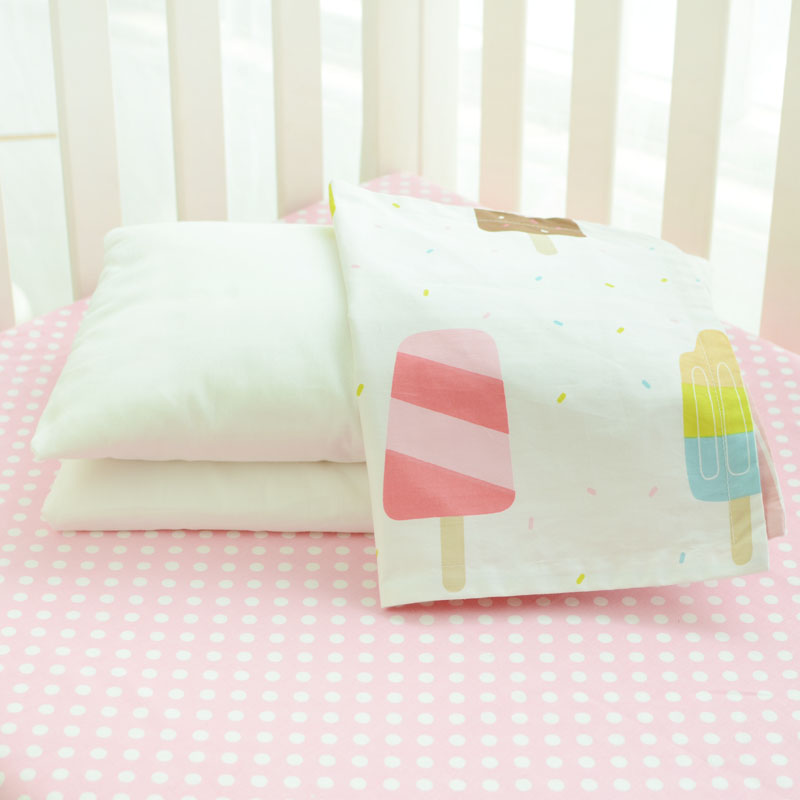 婴儿棉花枕头新生儿宝宝儿童纯棉枕头0-1-3-6岁幼儿园枕四季通用