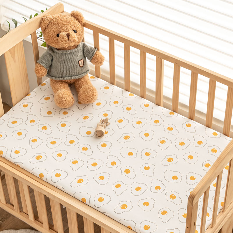 定做儿童床笠a类纯棉针织布新生婴儿床笠罩订制宝宝全棉防滑床单