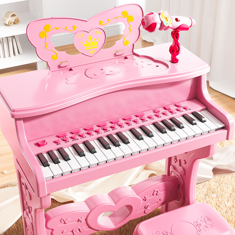 2024钢琴女童女孩子的生日礼物儿童节3六一6岁5小1女宝宝益智玩具