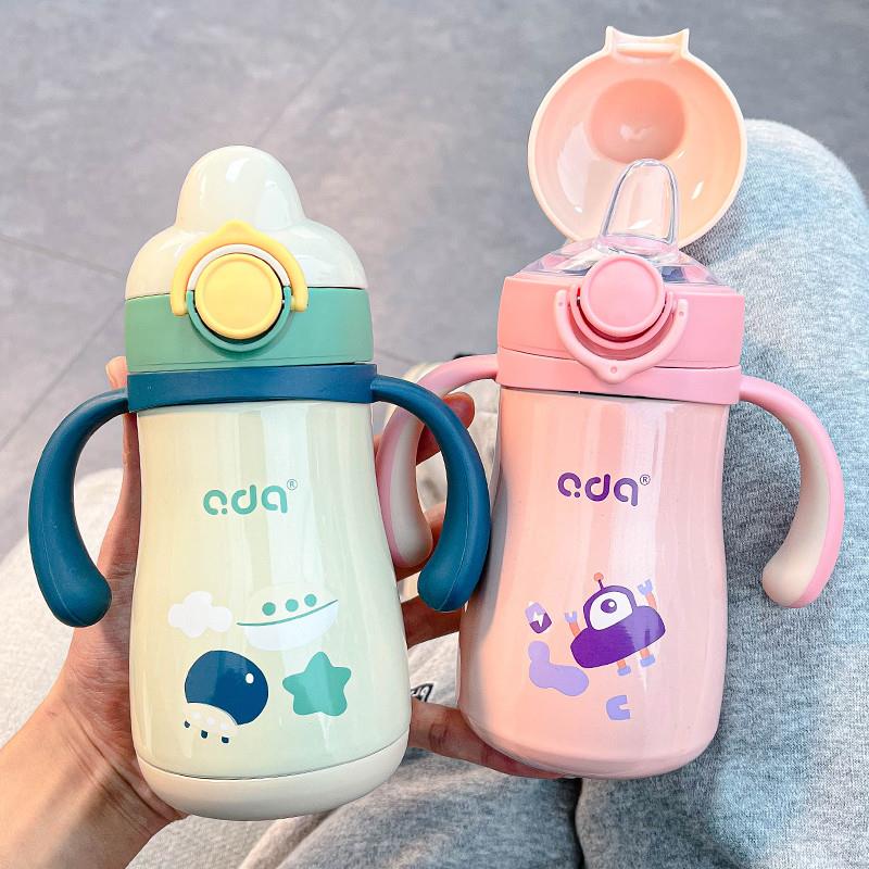 高级鸭嘴保温杯婴儿奶瓶1岁以上杯子儿童水杯宝宝品质喝奶粉专用