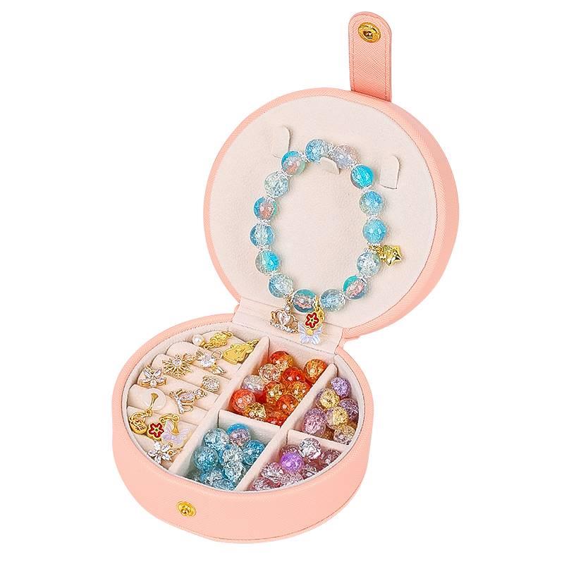 儿童手链串珠手工材料女孩玩具女童自制穿珠子礼盒公主项链的6